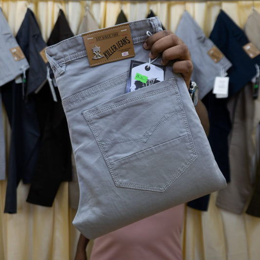 "লাইট এস কালার" জিন্স কাটিং গেবাডিন প্যান্ট Killer Brand™ (030)