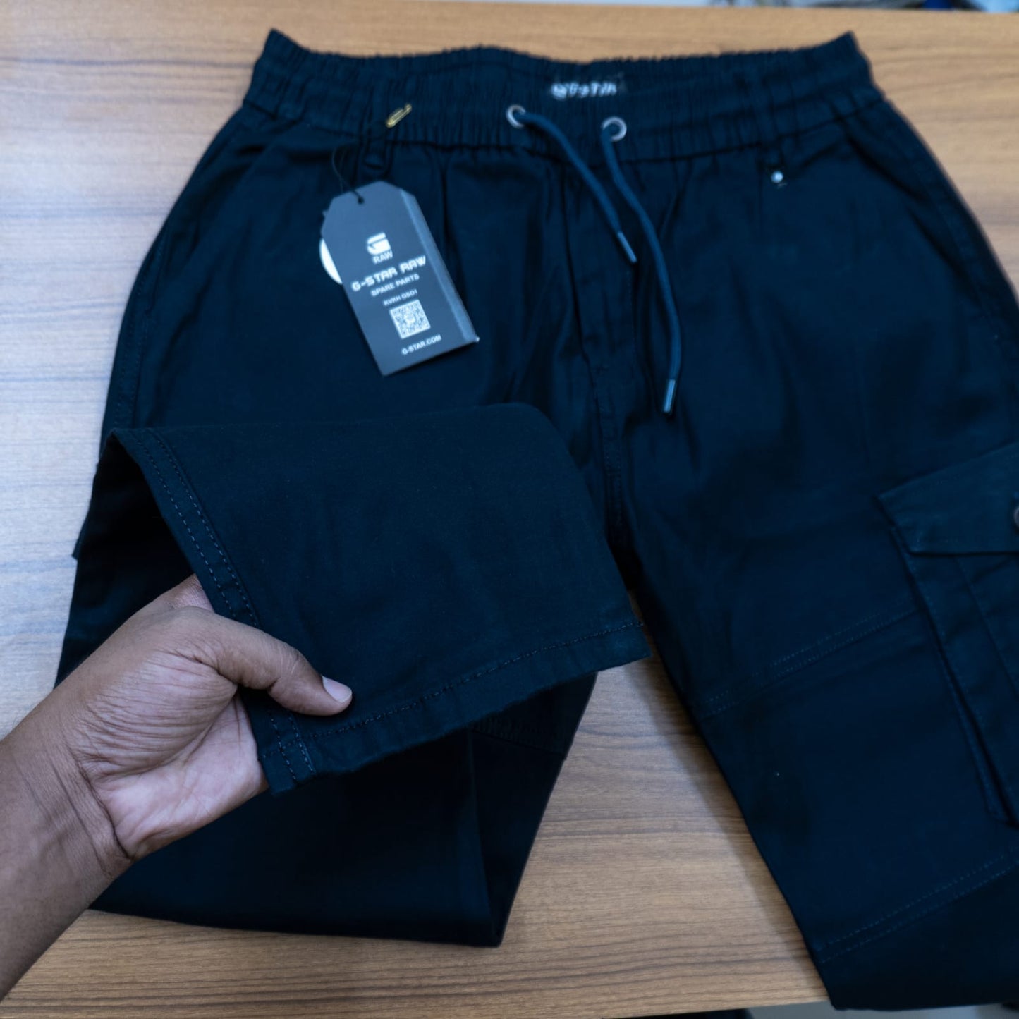 "ডিপ নেভি কালার" G-Star brand কার্গো-মোবাইল প্যান্ট