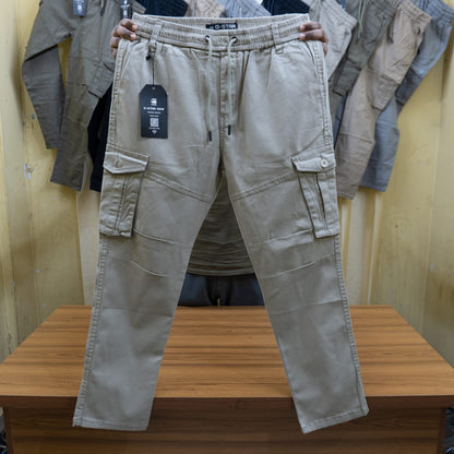 "বিস্কিট কালার" G-Star brand  কার্গো-মোবাইল প্যান্ট