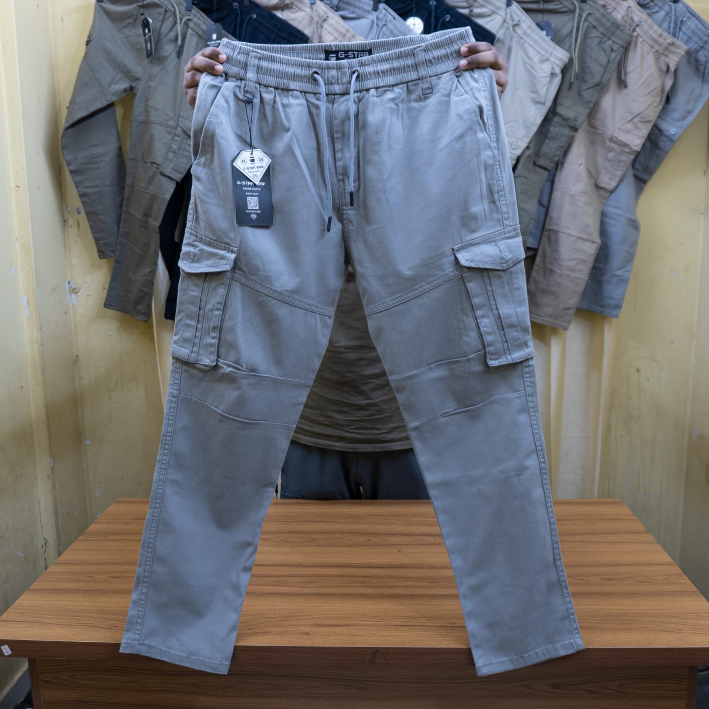 "এস কালার" G-Star brand  কার্গো-মোবাইল প্যান্ট
