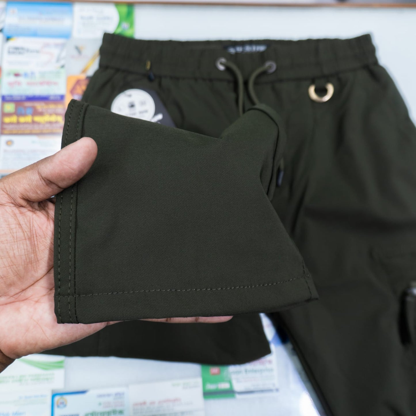 "অলিভ কালার" টাউজার G-STAR™ ব্র্যান্ড (কোড:45)