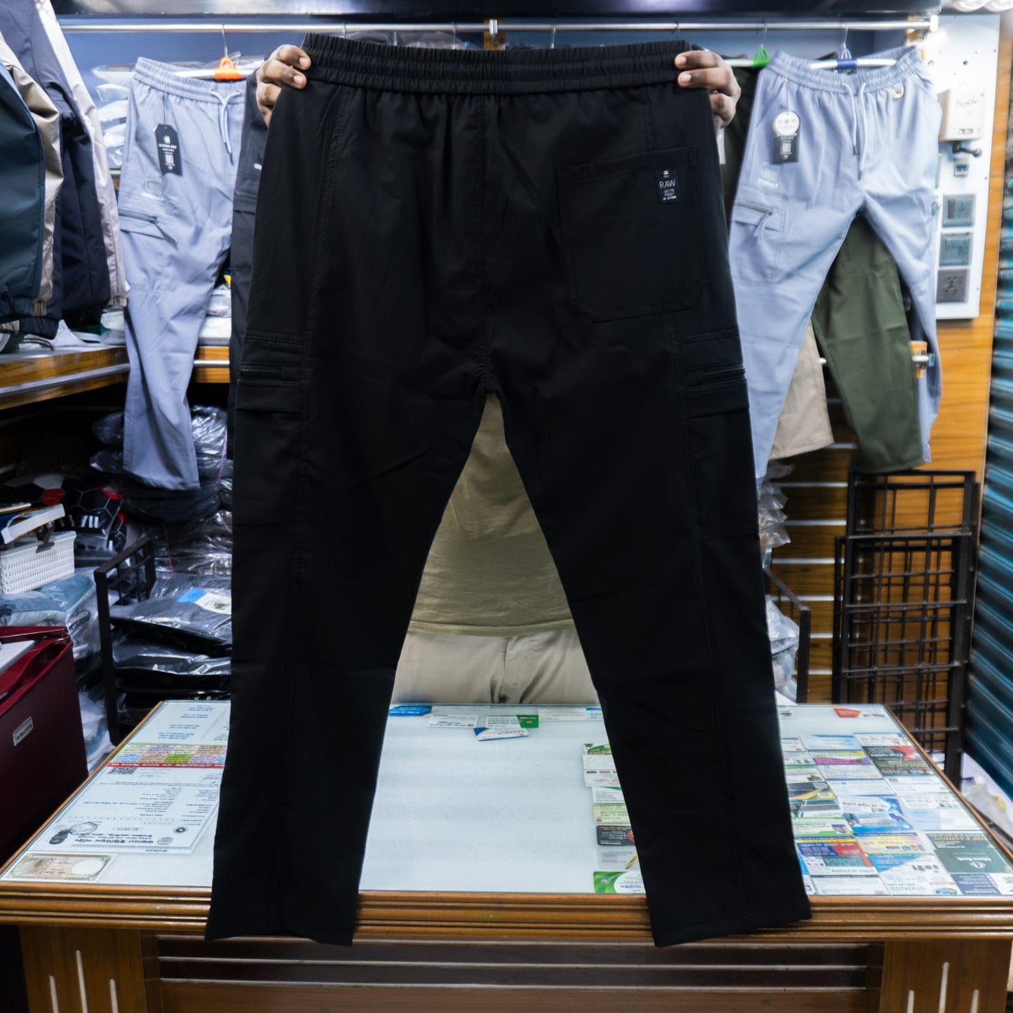 "ব্ল্যাক কালার" টাউজার G-STAR™ ব্র্যান্ড (কোড:46)