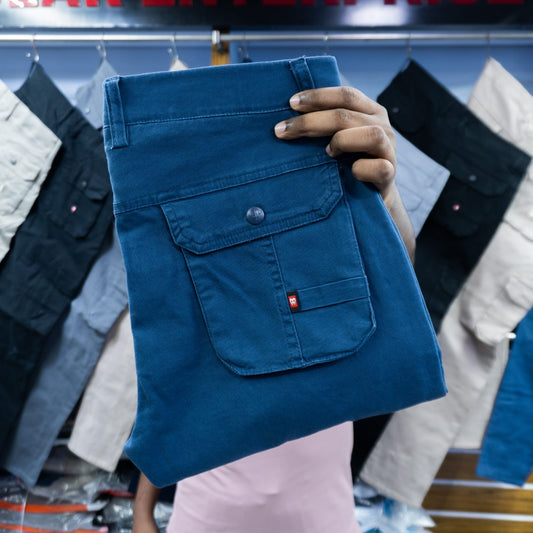 "পেট্রল বুলু -কালার"কার্গো গেবাডিন (ফিনিক্স কটন ফ্যাব্রিক) কোড : 47"