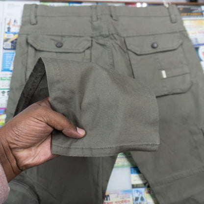 "অলিভ-কালার"কার্গো গেবাডিন (ফিনিক্স কটন ফ্যাব্রিক) কোড : 55"