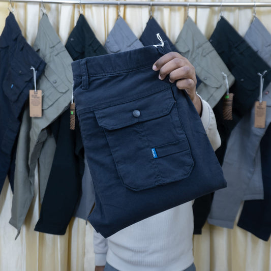 "মিড নাইট বুলু-কালার"কার্গো গেবাডিন (ফিনিক্স কটন ফ্যাব্রিক) কোড : 56"