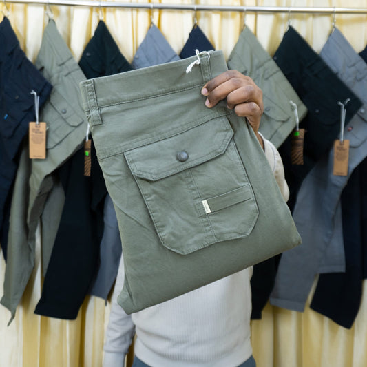 "অলিভ-কালার"কার্গো গেবাডিন (ফিনিক্স কটন ফ্যাব্রিক) কোড : 55"