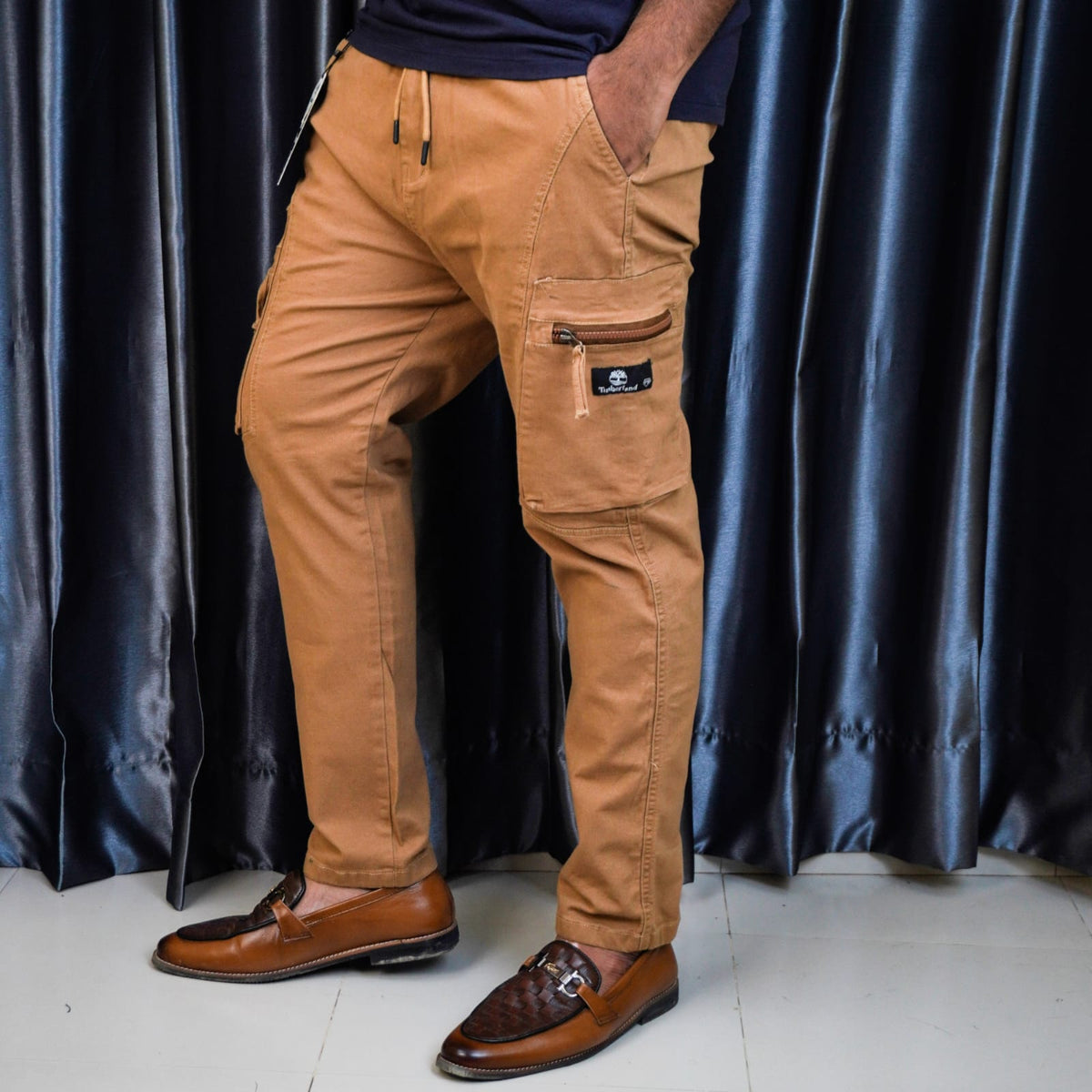 "খাকি-কালার"Timberland™ ফ্লেক্স কার্গো গেবাডিন (ফিনিক্স কটন ফ্যাব্রিক) কোড :90